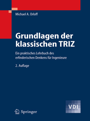 cover image of Grundlagen der klassischen TRIZ